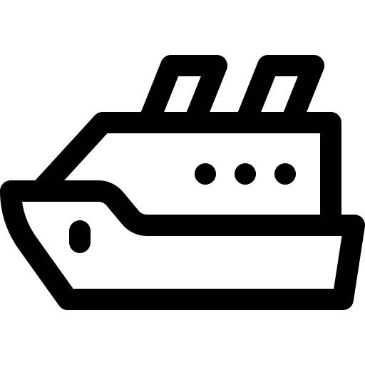 Ship child toy boat icon