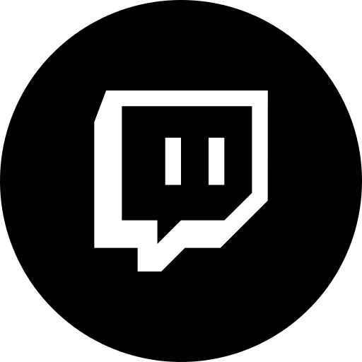 Twitch logo logotype social network icon