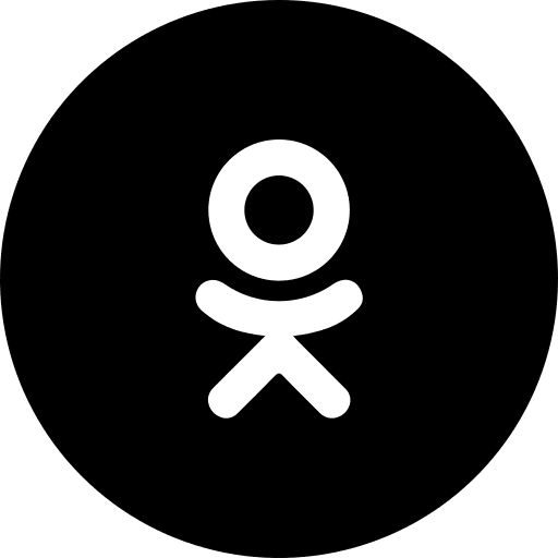 Odnoklassniki brand social media logotype icon