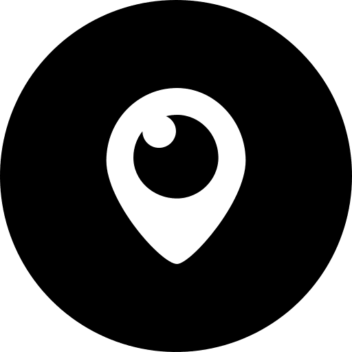 Periscope social network logotype logo icon