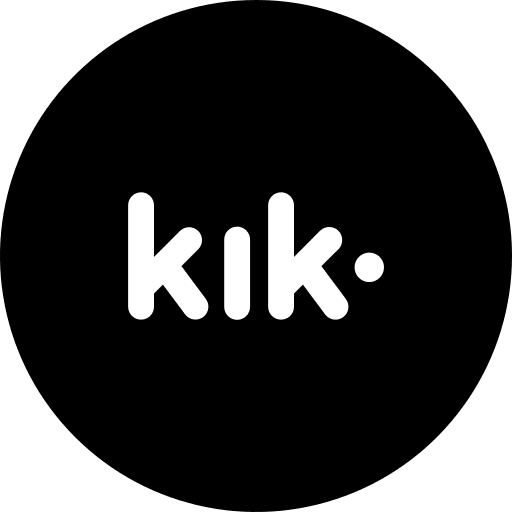 Kik messenger social media logotypes icon