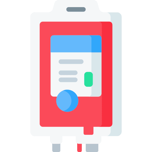 Blood bag hospital healthcare and medical heart icon Blood bag hospital healthcare and medical heart icon