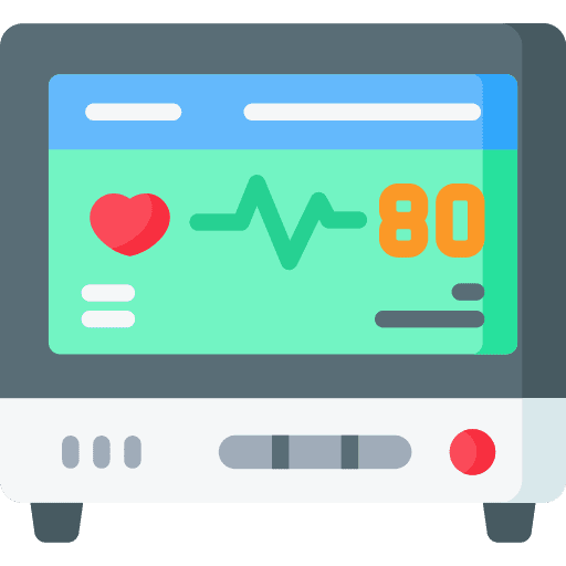 Heart monitoring heart monitoring cardiogram hospital icon