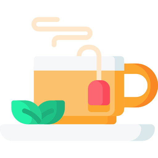 Infusion tea bag hot drink drink icon