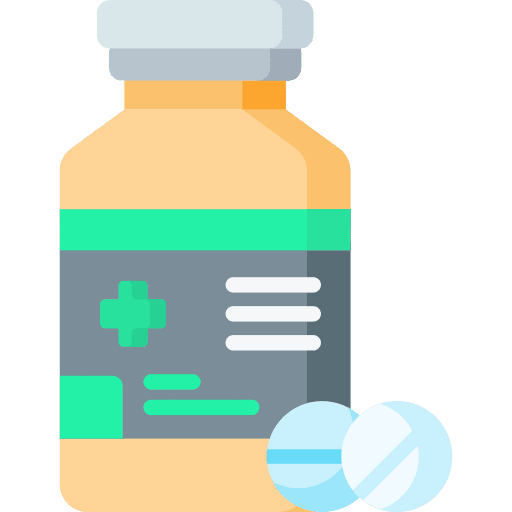 Medicine pills drugs bottle icon Medicine pills drugs bottle icon