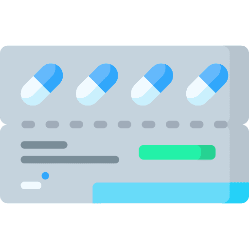 Medicine pills healthcare and medical medication icon Medicine pills healthcare and medical medication icon