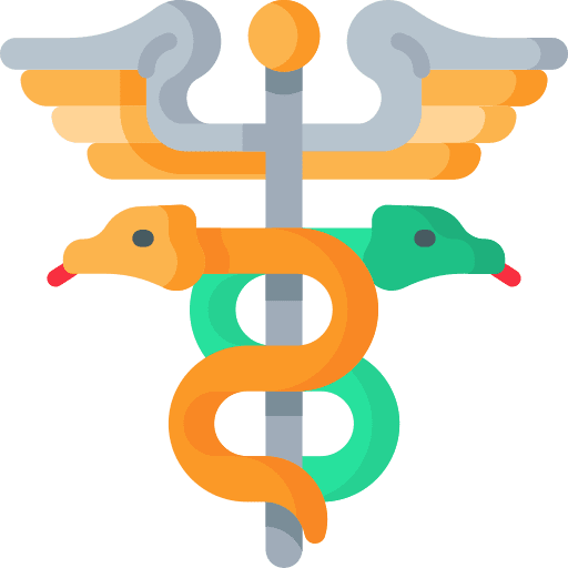Pharmacy snake medicine sign icon Pharmacy snake medicine sign icon