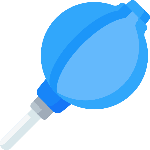 Enema rubber bulb hospital healthcare and medical icon Enema rubber bulb hospital healthcare and medical icon
