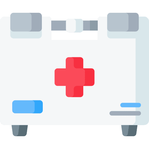 First aid kit emergency kit health care healthcare and medical icon First aid kit emergency kit health care healthcare and medical icon