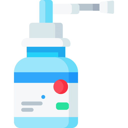 Nasal spray healthcare and medical nasal spray tool icon Nasal spray healthcare and medical nasal spray tool icon