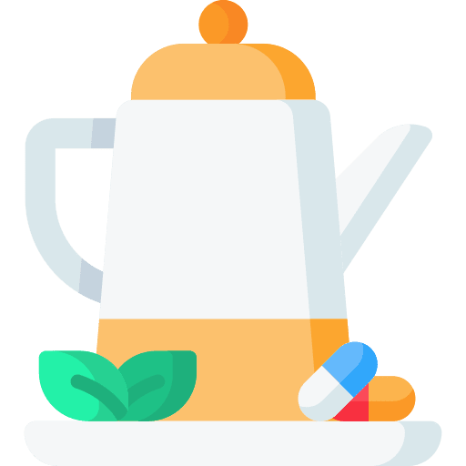 Teapot teapot pills hot drink icon Teapot teapot pills hot drink icon