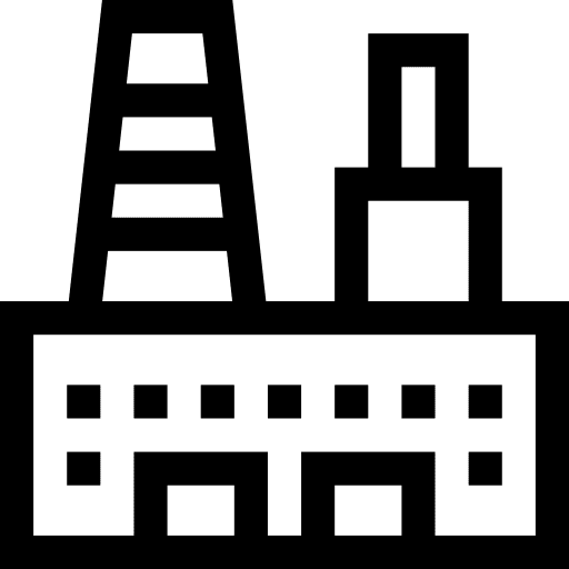Industry company manufacturing manufacturer icon