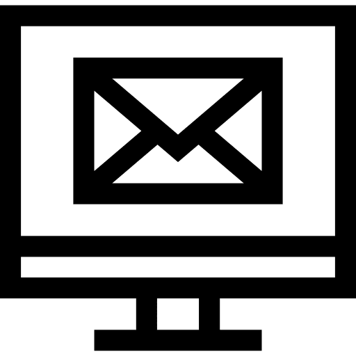 Email electronics screen computer icon Email electronics screen computer icon