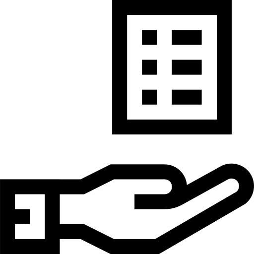 Receiving parcel shipping and delivery hands and gestures icon Receiving parcel shipping and delivery hands and gestures icon