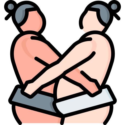 Sumo people fighter sumo icon Sumo people fighter sumo icon