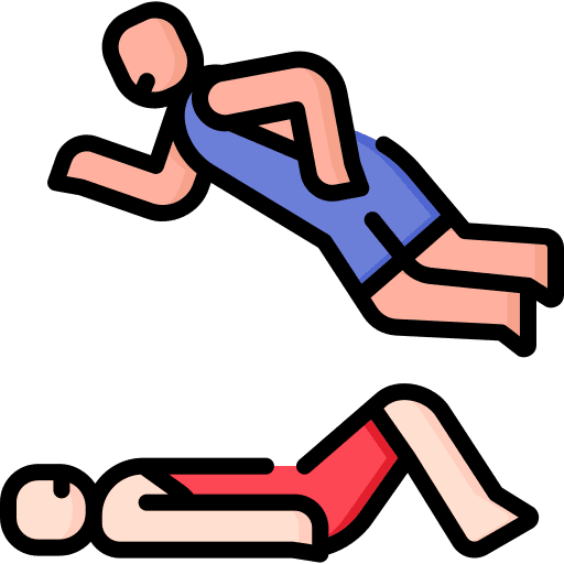 Flying fight people flying icon Flying fight people flying icon