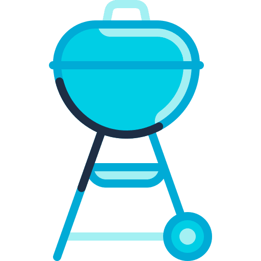 Bbq food grilled barbecue icon