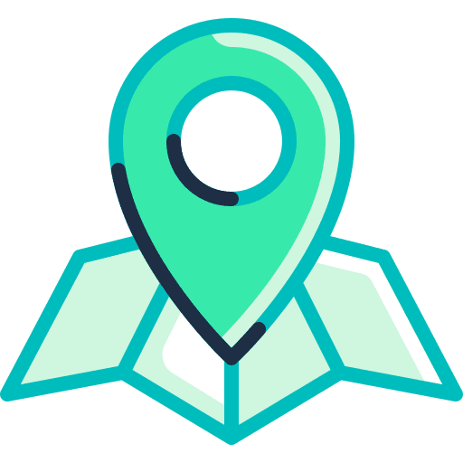Map map location location pin icon