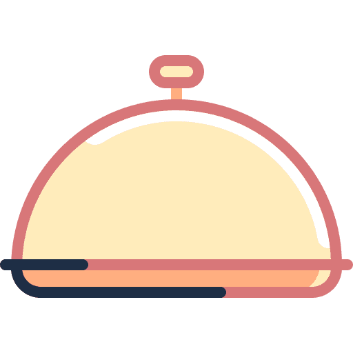 Salver salver dish food and restaurant icon Salver salver dish food and restaurant icon