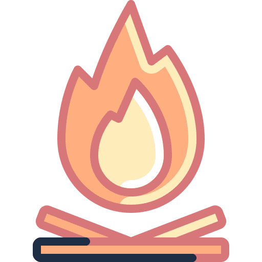 Bonfire flame campfire bonfire icon Bonfire flame campfire bonfire icon