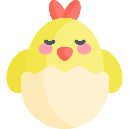 Chicken chicken egg birds icon