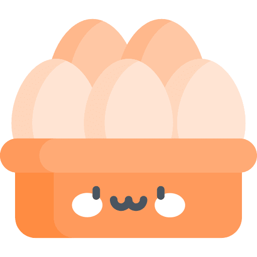 Egg carton organic eggs farming food icon Egg carton organic eggs farming food icon