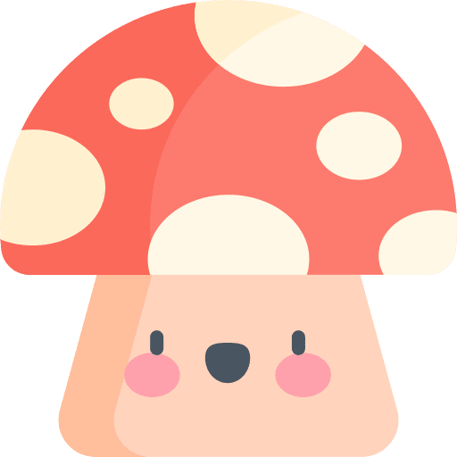 Mushroom mushroom forest nature icon