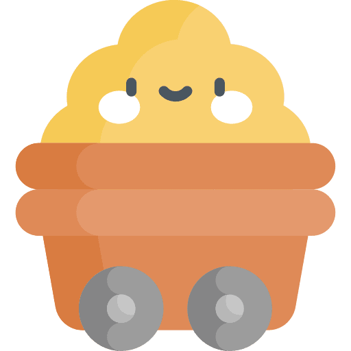 Hay wheelbarrow farming and gardening straw icon Hay wheelbarrow farming and gardening straw icon