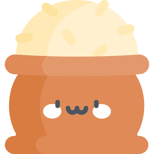 Rice sack cereal food and restaurant icon Rice sack cereal food and restaurant icon