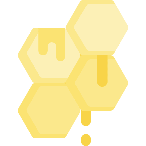 Honeycomb honeycomb farming organic icon