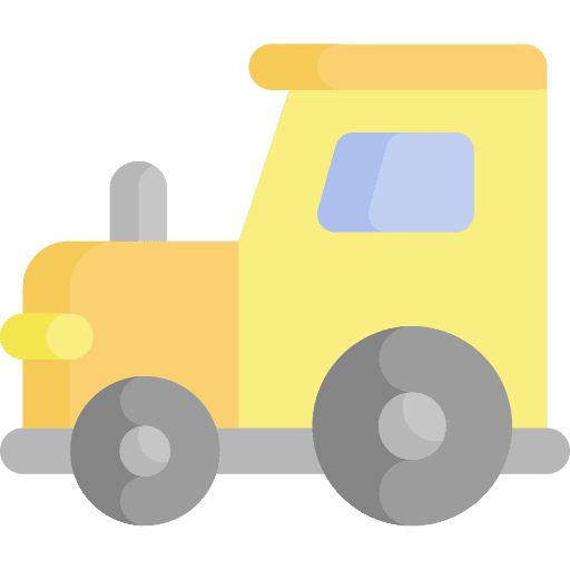 Tractor farm transportation heavy machinery icon Tractor farm transportation heavy machinery icon