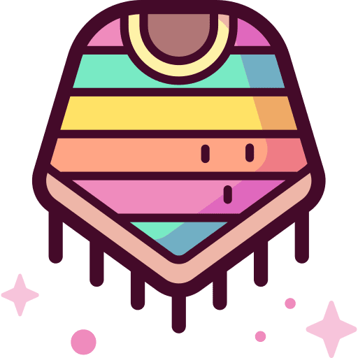 Poncho poncho sarape mexico icon Poncho poncho sarape mexico icon