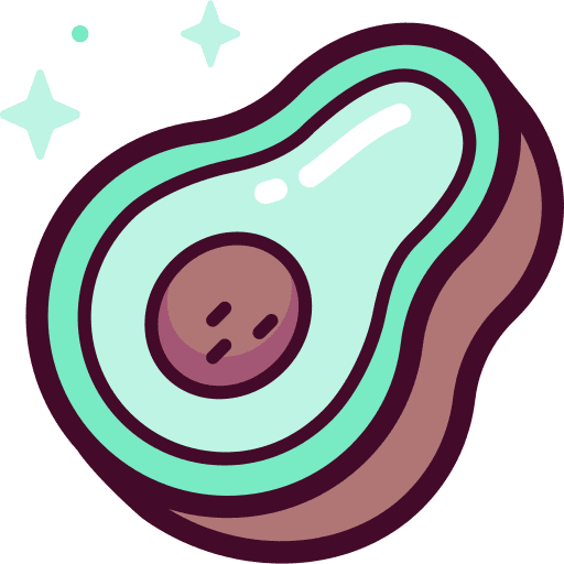 Avocado food and restaurant avocado diet icon Avocado food and restaurant avocado diet icon