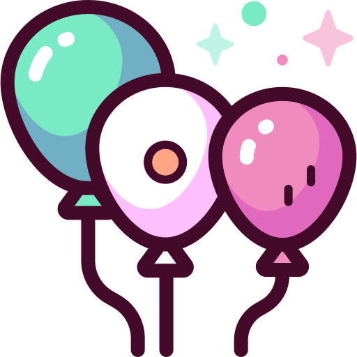 Balloons balloons balloon decoration icon Balloons balloons balloon decoration icon