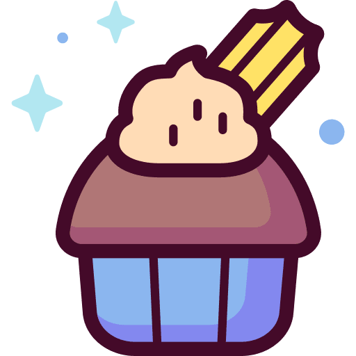 Cupcake dessert bakery muffin icon Cupcake dessert bakery muffin icon