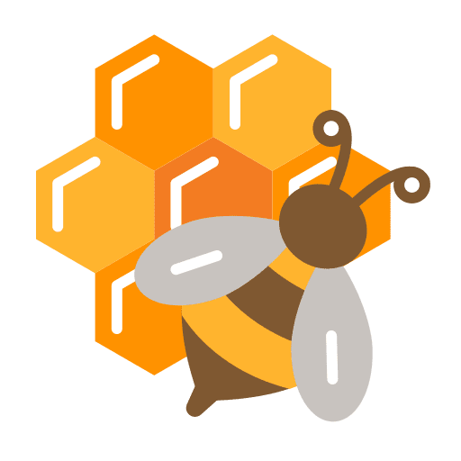 Honeycomb nature honey animals icon