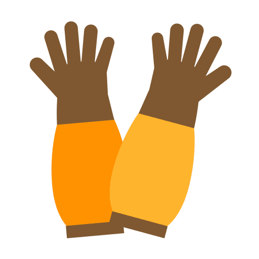Gloves protection gloves farming and gardening icon