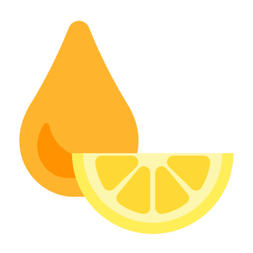 Lemon natural wellness drop icon