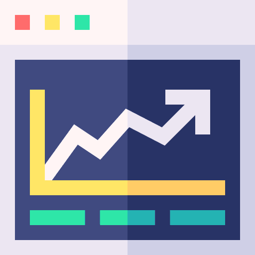 Analytics analytics computer stats icon Analytics analytics computer stats icon