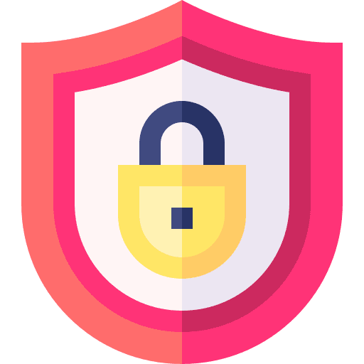 Security defense security safety icon Security defense security safety icon
