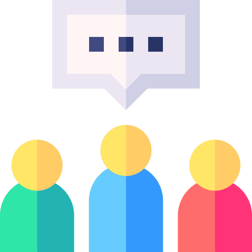 Idea speech bubble people idea icon Idea speech bubble people idea icon
