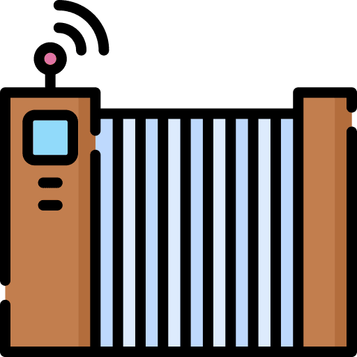 Gate connected electronics automated icon