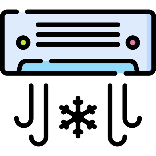 Air conditioner cold air conditioning heating icon Air conditioner cold air conditioning heating icon
