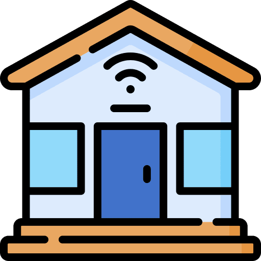 Smart home technology smart house internet of things icon Smart home technology smart house internet of things icon