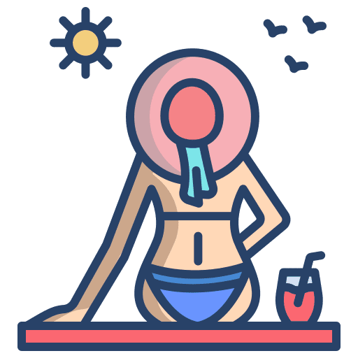 Woman body woman holidays icon Woman body woman holidays icon