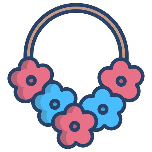 Flower holidays fashion cultures icon Flower holidays fashion cultures icon