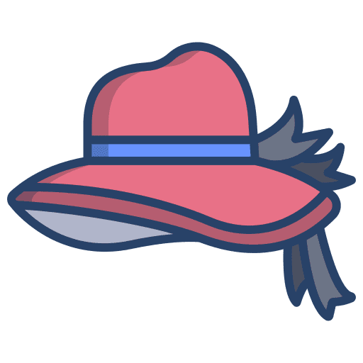 Hat pamela hat travel holiday icon Hat pamela hat travel holiday icon