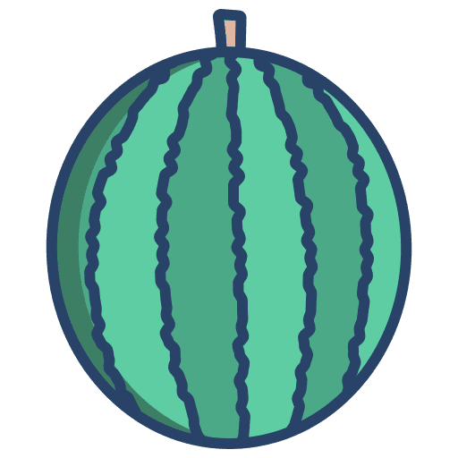 Watermelon diet dessert sweet icon Watermelon diet dessert sweet icon