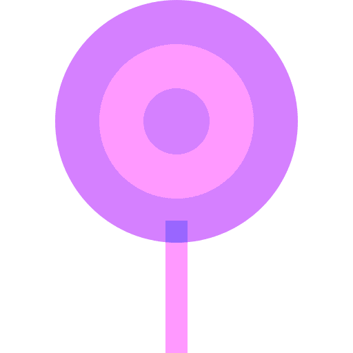 Lollipop candy dessert sweet icon