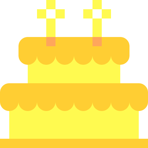 Cake dessert celebration birthday and party icon Cake dessert celebration birthday and party icon
